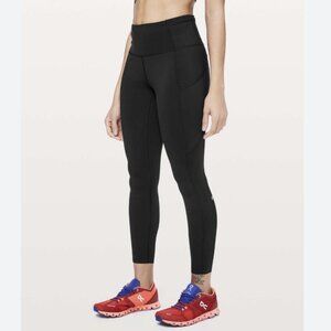 Lululemon Fast & Free 7/8 Tight II Leggings Non-Reflective Nulux 25" High Rise 8